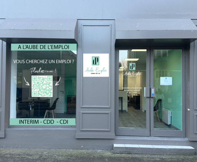 Agence Aube Emploi devanture 